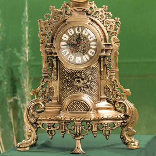 Brass Vintage Table Clock/Watch (22 Inch)