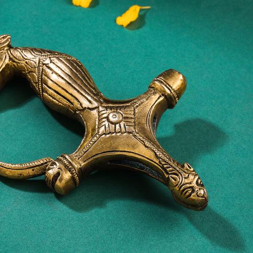 Brass Lion Sword Handle (3.5 Inch)