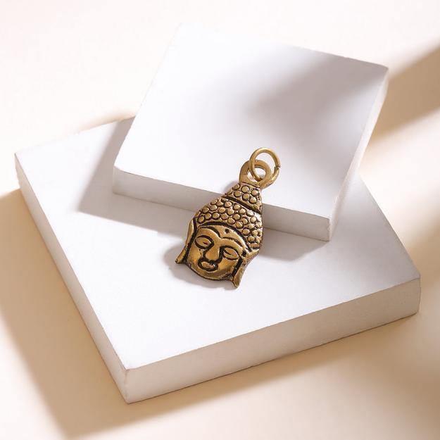 Brass Gautam Buddha Pendant With Box