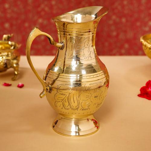 Brass Water Jug (8.5 Inch)