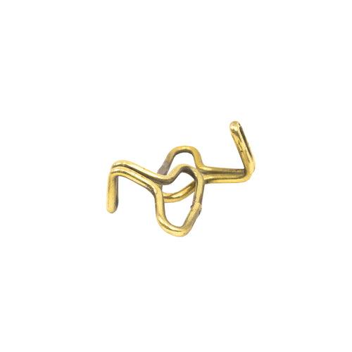 Brass Hooks 5 Pieces