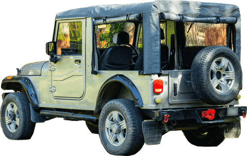 Mahindra Thar Openable Canvas Soft Top 2010-15 & 2015-20