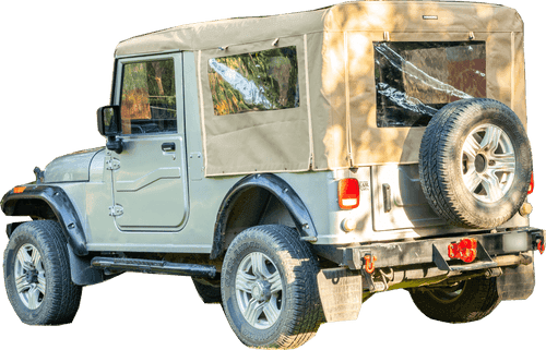 Mahindra Thar Openable Canvas Soft Top 2010-15 & 2015-20