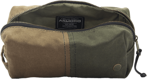 Waxed Canvas Dopp Kit