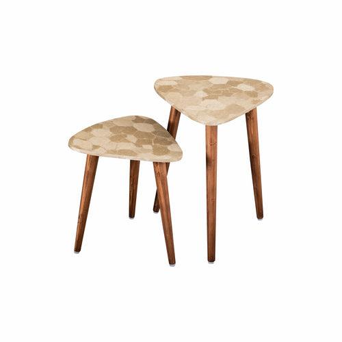 A Tiny Mistake Allure - Gold Trinity Nesting Tables (Set of Two)