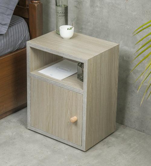 Pine Hues Mica Bedside Chest, Side Table, Bedside Cabinet, Bedside Storage, Bedroom Decor