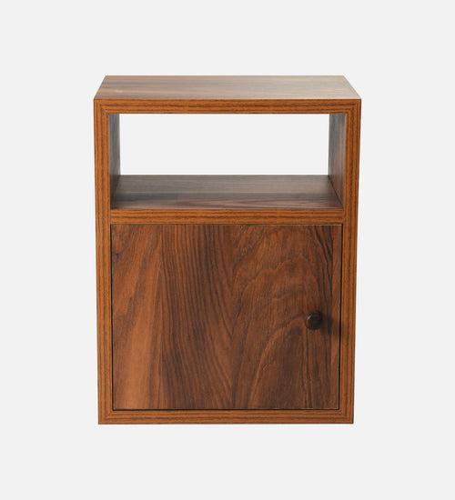 Teak Hues Mica Bedside Chest, Side Table, Bedside Cabinet, Bedside Storage, Bedroom Decor