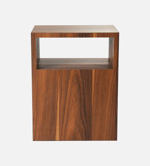 Teak Hues Mica Bedside Chest, Side Table, Bedside Cabinet, Bedside Storage, Bedroom Decor