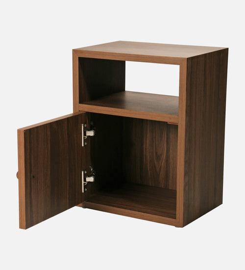 Walnut Hues Mica Bedside Chest, Side Table, Bedside Cabinet, Bedside Storage, Bedroom Decor