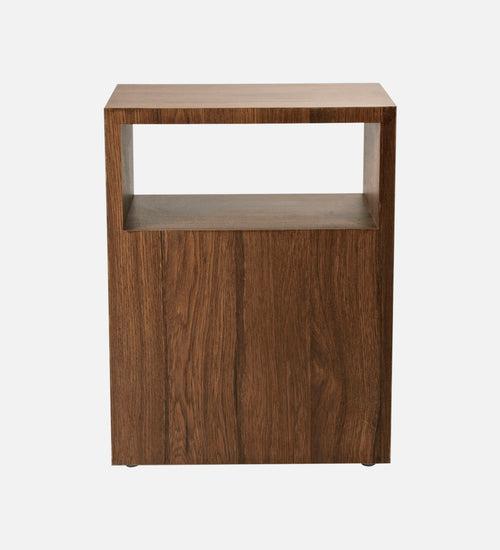 Walnut Hues Mica Bedside Chest, Side Table, Bedside Cabinet, Bedside Storage, Bedroom Decor