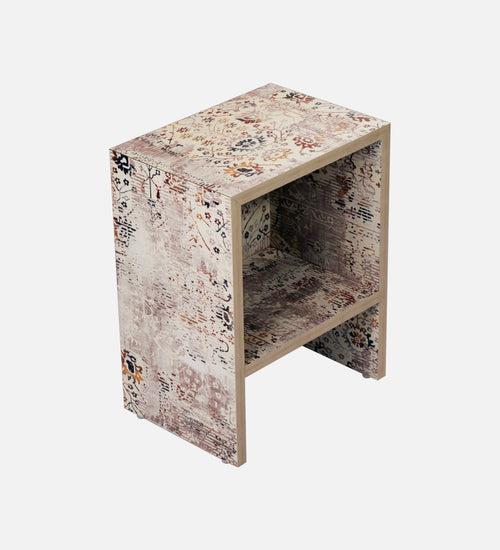 Cosmos Mica Bedside Table, Side Table, Bedside Open Storage, Bedroom Decor