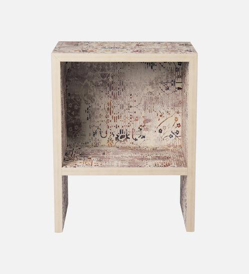 Cosmos Mica Bedside Table, Side Table, Bedside Open Storage, Bedroom Decor