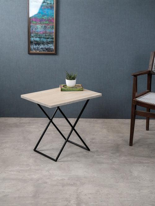 Pine Hues Criss Cross Side Tables, Writing Tables, Wooden Tables, Kids Tables, End Tables Living Room Decor by A Tiny Mistake