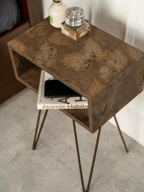 Mirage Amalgam Side Tables, Wooden Tables, Bedside Tables, End Tables, Living Room Decor by A Tiny Mistake