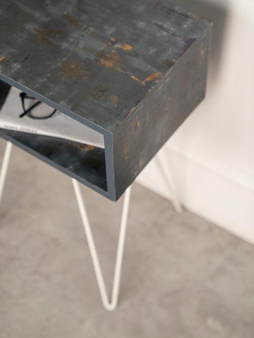 Bohemian Tint Amalgam Side Tables, Wooden Tables, Bedside Tables, End Tables, Living Room Decor by A Tiny Mistake