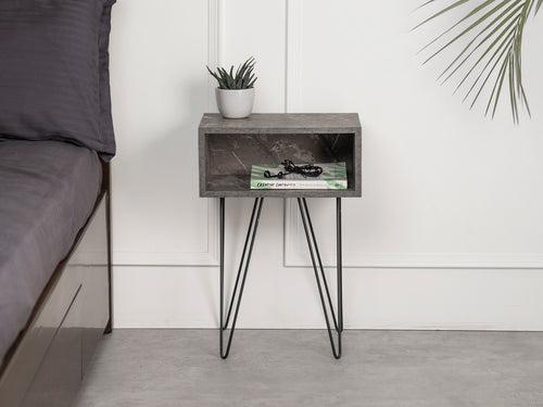 Thunderbolt Amalgam Side Tables, Wooden Tables, Bedside Tables, End Tables, Living Room Decor by A Tiny Mistake