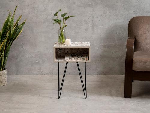 Cosmos Amalgam Side Tables, Wooden Tables, Bedside Tables, End Tables, Living Room Decor by A Tiny Mistake