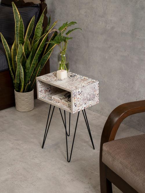 Cosmos Amalgam Side Tables, Wooden Tables, Bedside Tables, End Tables, Living Room Decor by A Tiny Mistake