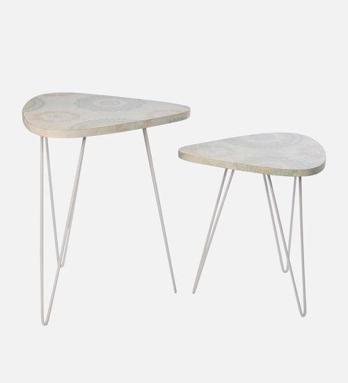 Constellation Trinity Nesting Tables with Hairpin Legs, Side Tables, Wooden Tables, Living Room Decor by A Tiny Mistake