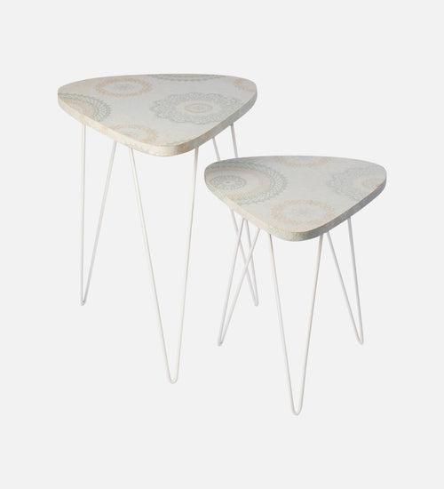 Constellation Trinity Nesting Tables with Hairpin Legs, Side Tables, Wooden Tables, Living Room Decor by A Tiny Mistake