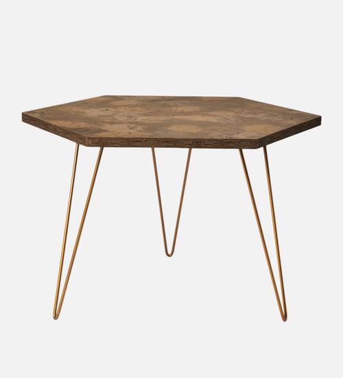 Mirage Hexagon Small Coffee Tables, Wooden Tables, Coffee Tables, Center Tables, Living Room Decor by A Tiny Mistake