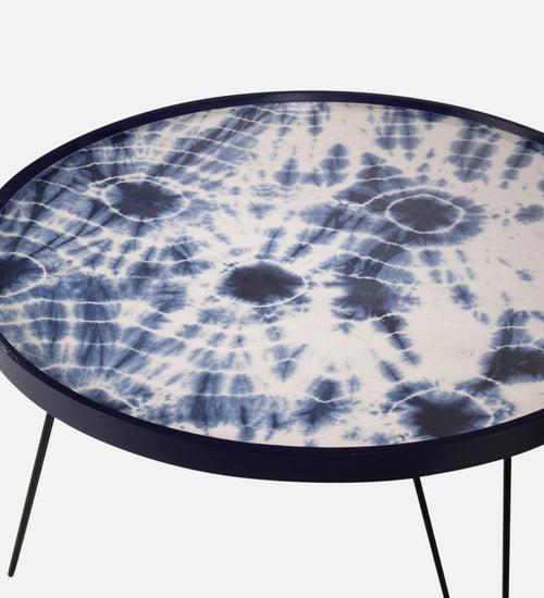 Shibori Round Coffee Tables, Wooden Tables, Coffee Tables, Center Tables, Living Room Decor by A Tiny Mistake