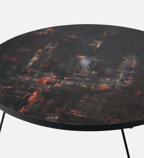 Dusk Round Coffee Tables, Wooden Tables, Coffee Tables, Center Tables, Living Room Decor by A Tiny Mistake