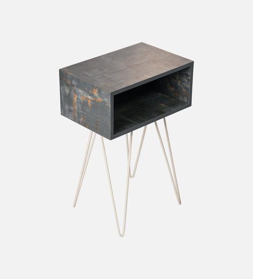 Bohemian Tint Amalgam Side Tables, Wooden Tables, Bedside Tables, End Tables, Living Room Decor by A Tiny Mistake