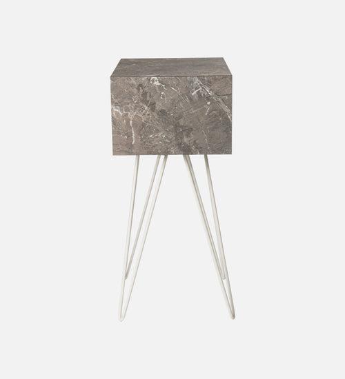 Thunderbolt Amalgam Side Tables, Wooden Tables, Bedside Tables, End Tables, Living Room Decor by A Tiny Mistake