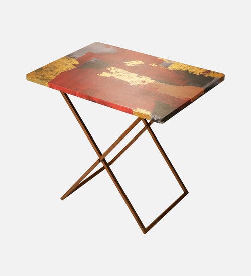 Rang Criss Cross Side Tables, Writing Tables, Wooden Tables, Kids Tables, End Tables Living Room Decor by A Tiny Mistake