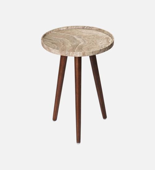 Oasis Inverse Round Nesting Tables with Wooden Legs, Side Tables, Wooden Tables, Living Room Decor by A Tiny Mistake