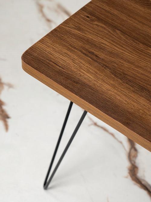 Walnut Hues Rectangle Coffee Tables, Wooden Tables, Coffee Tables, Center Tables, Living Room Decor by A Tiny Mistake