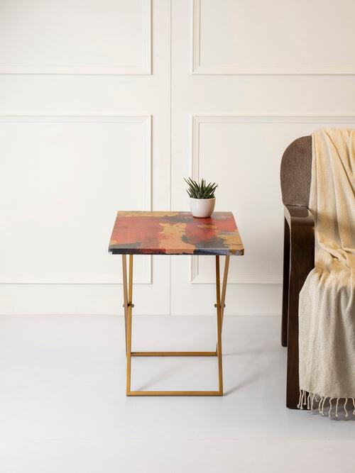 Rang Criss Cross Side Tables, Writing Tables, Wooden Tables, Kids Tables, End Tables Living Room Decor by A Tiny Mistake