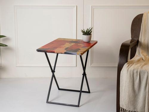 Rang Criss Cross Side Tables, Writing Tables, Wooden Tables, Kids Tables, End Tables Living Room Decor by A Tiny Mistake