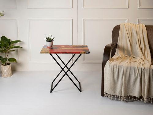 Rang Criss Cross Side Tables, Writing Tables, Wooden Tables, Kids Tables, End Tables Living Room Decor by A Tiny Mistake
