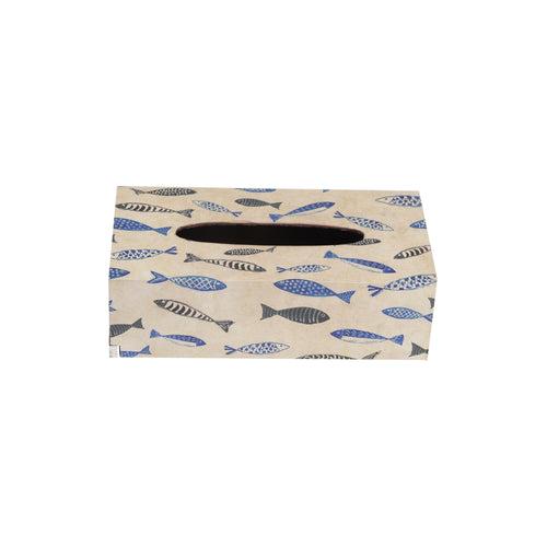 A Tiny Mistake FISH Rectangle Tissue Box, 26 x 13 x 8 cm