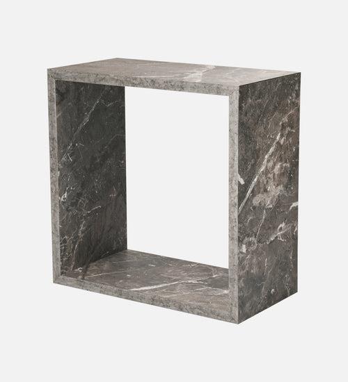 Thunderbolt Mica Box Side Table, End Table, Living Room Decor