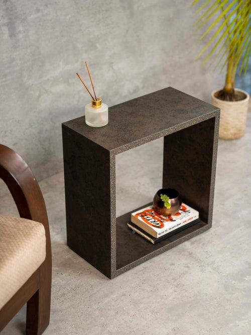 Twilight Mica Box Side Table, End Table, Living Room Decor