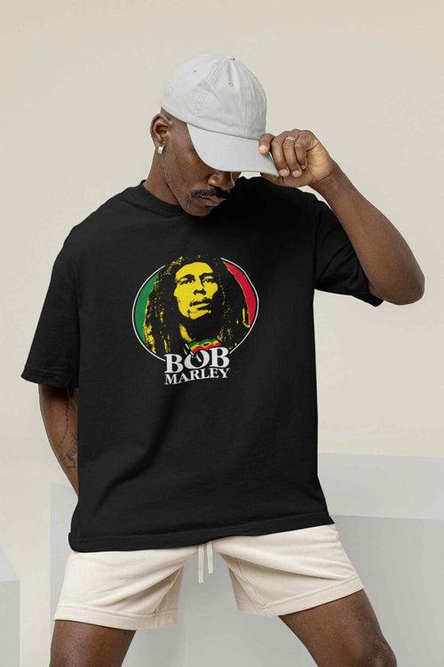 Island Groove: Oversized Bob Marley Tee