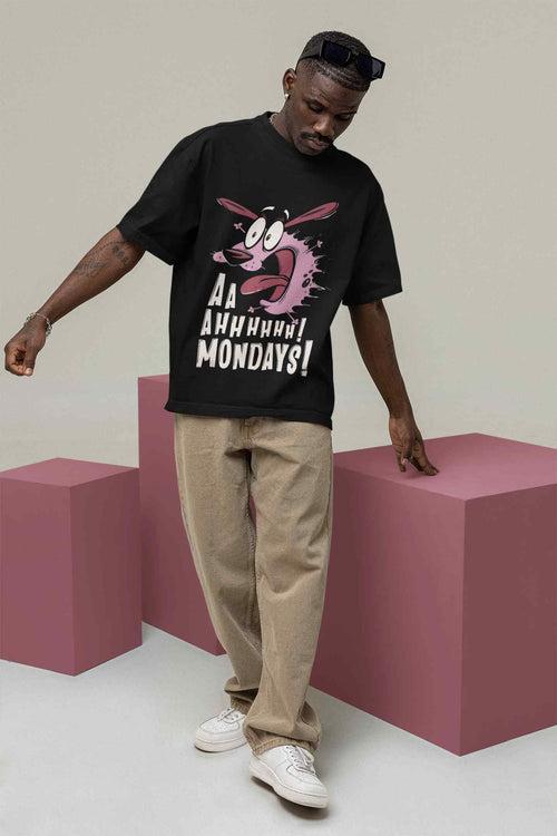 Aaahhhhh! Mondays Oversized Tee