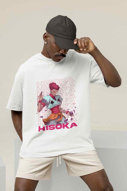 Bungee Gum Master: Hisoka's Grin Oversized Tee