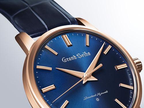 SBGW314 - Starry Night - Mechanical Shimmering navy-blue Dial and 18K Rose Gold