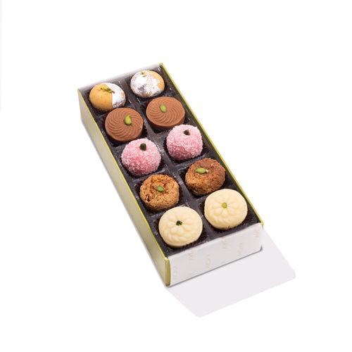 BOX OF 10 - ASSORTED MITHAI