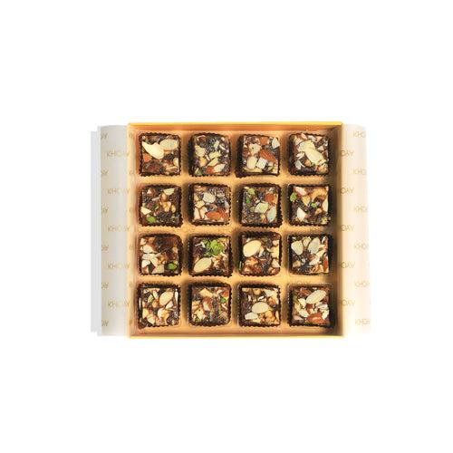 BOX OF 16 - DATE & NUT BARFI