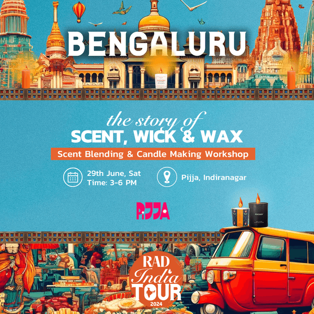 29th June, Bangalore | Story of Scent, Wick & Wax - Workshop