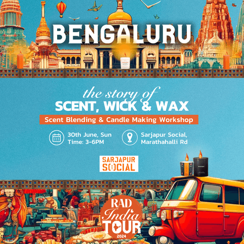 30th June, Bangalore | Story of Scent, Wick & Wax - Workshop