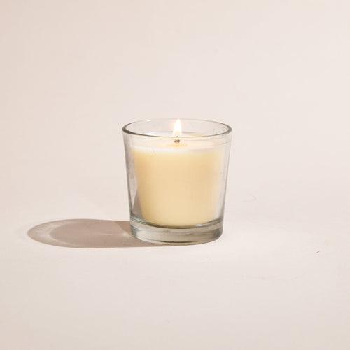 Clear Single Wick Votive Jar - 80gm