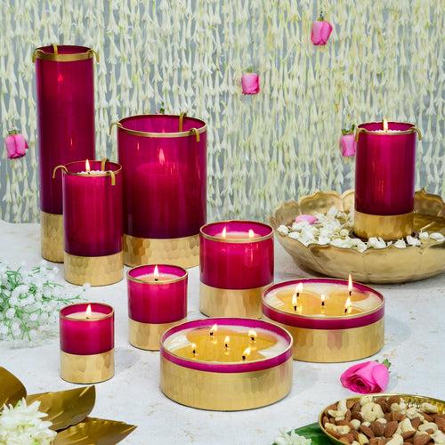 Rani Pink - Medium/ Single Wick Candle