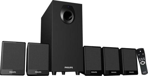 Open Box, Unused Philips DSP2800/94 Home Theatre Black, 5.1 Channel