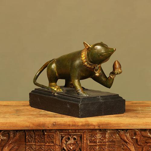 Mushika Brass Mouse